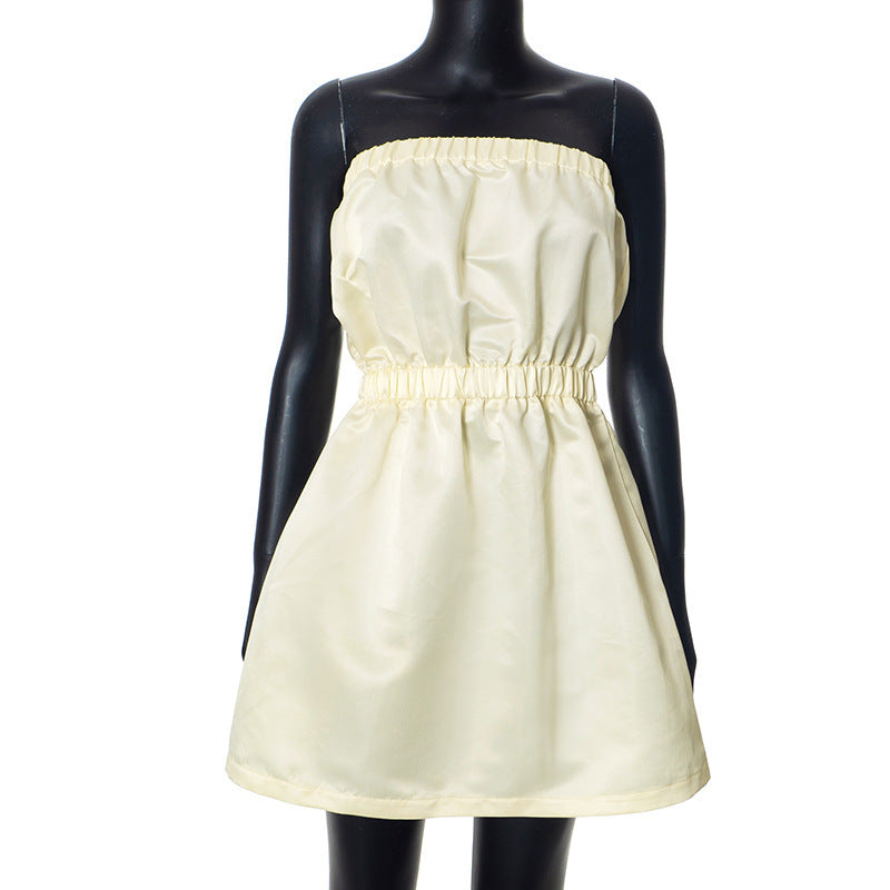 Damen ärmelloses Sommerkleid mit elastischem Tailleneinsatz WOLFF