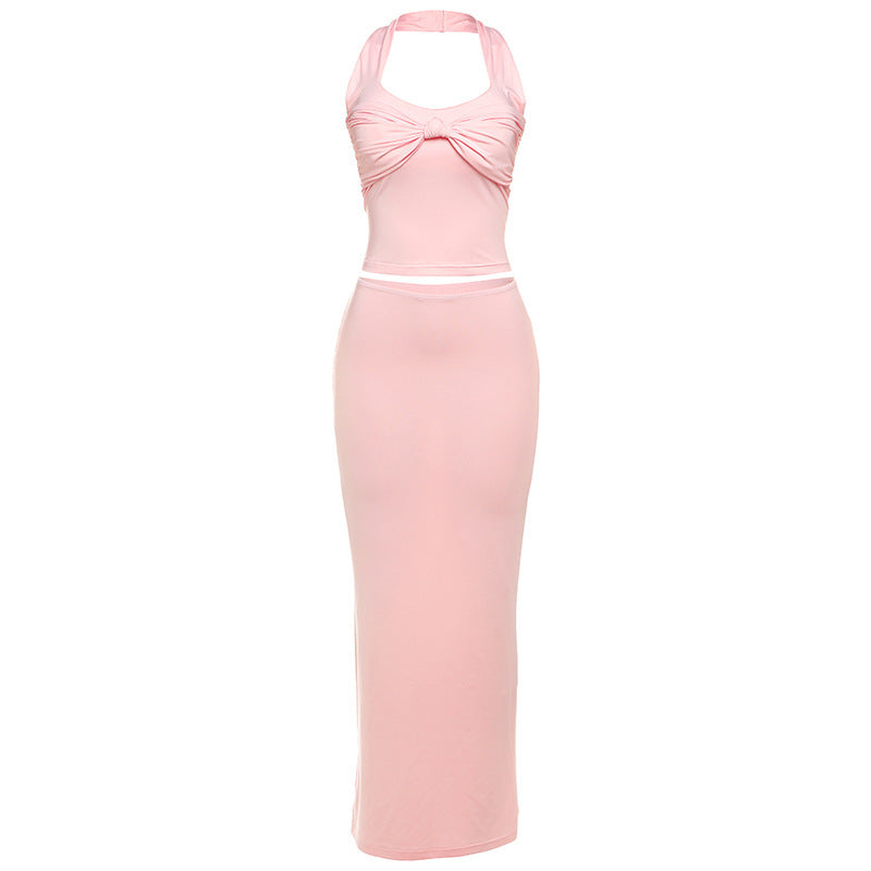 Damen Maxikleid mit elegantem Wickeloberteil und figurbetontem Schnitt WOLFF