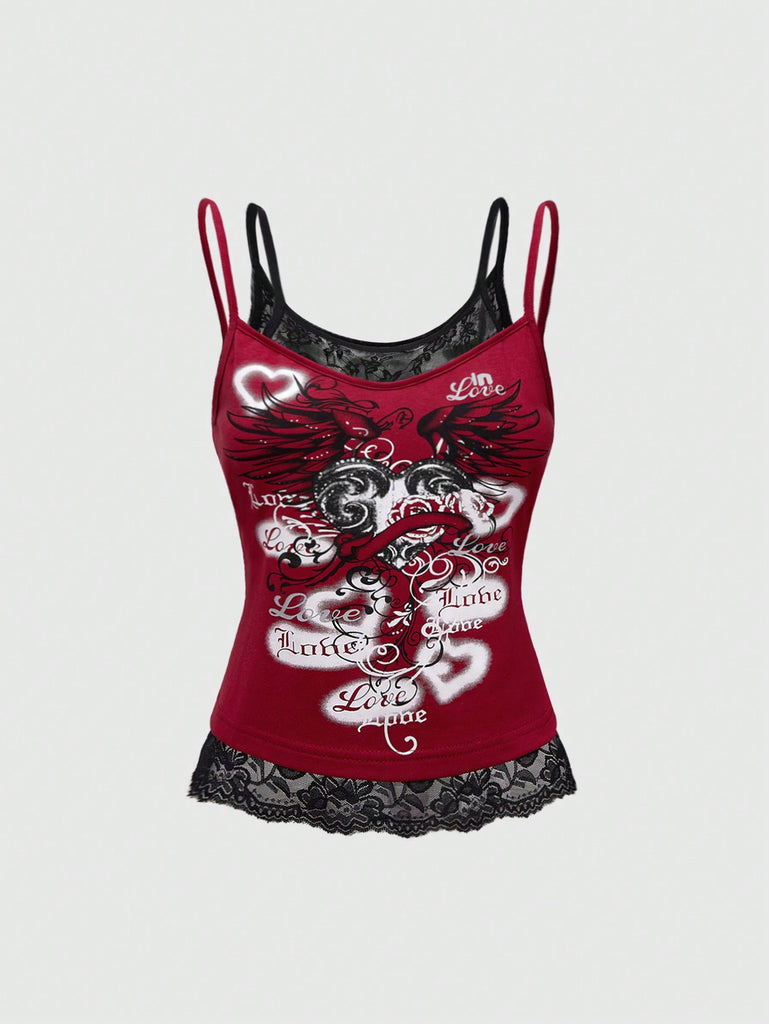 Damen Top mit eleganten Spitzenakzenten WOLFF
