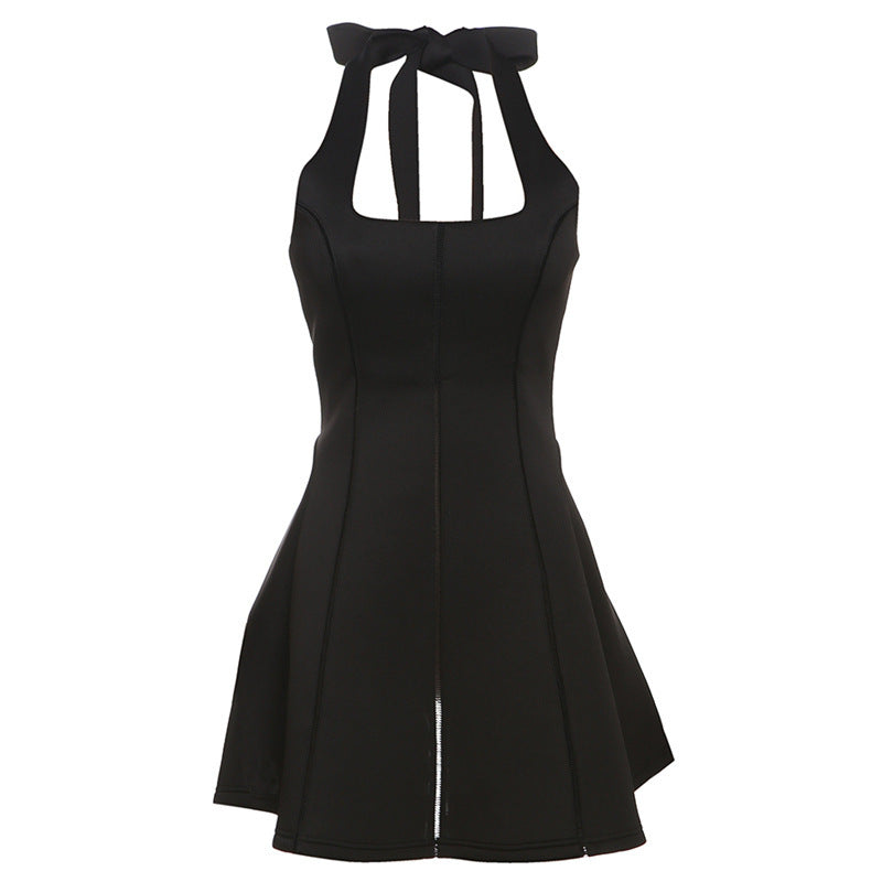 Damen Schwimmbadkleid mit raffinierten Halterträgern und modischem Rockteil WOLFF