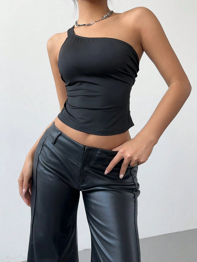 Damen Trägershirt mit asymmetrischem Ausschnitt und figurformendem Schnitt WOLFF