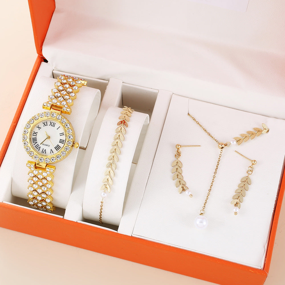 Wolff Schmuck-Set mit Uhr und Accessoires für Damen