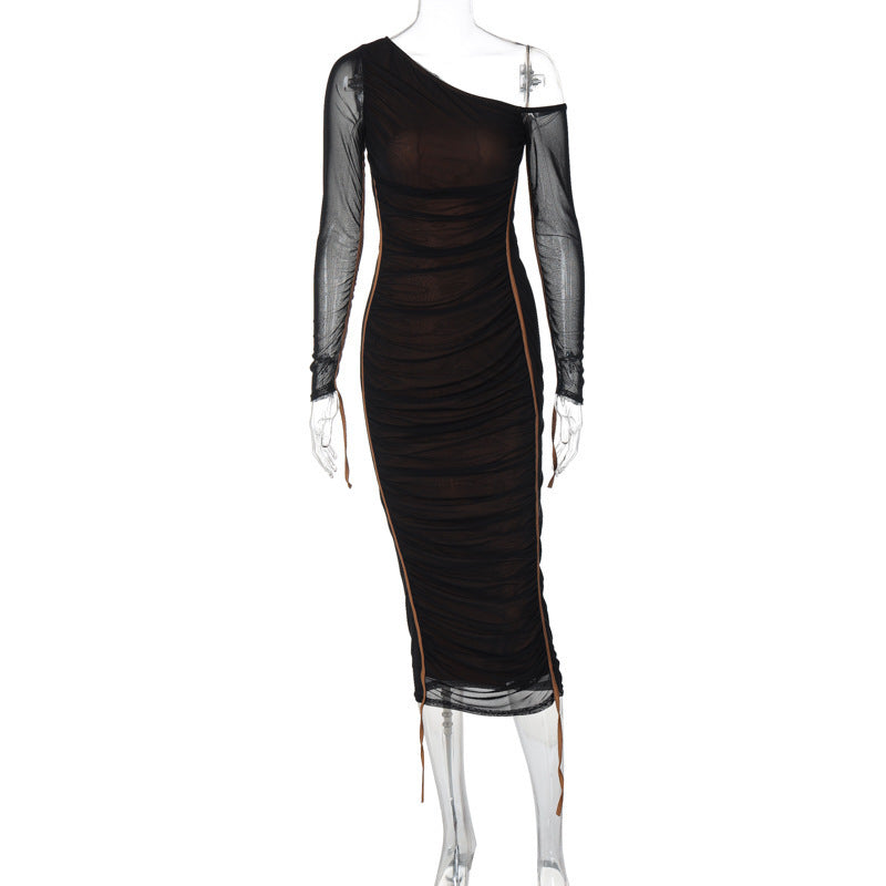 Damen Elegantes Wickelkleid mit asymmetrischen Details WOLFF