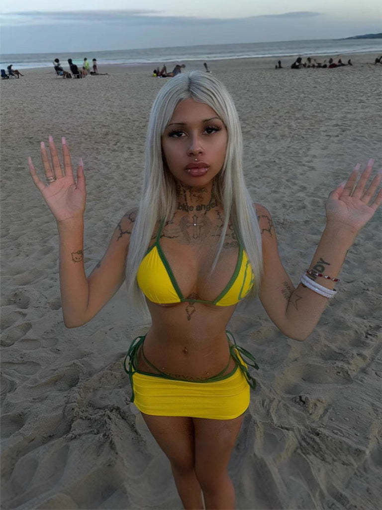Damen Bikini-Set mit raffiniertem Bindungsdesign und figurbetontem Schnitt WOLFF