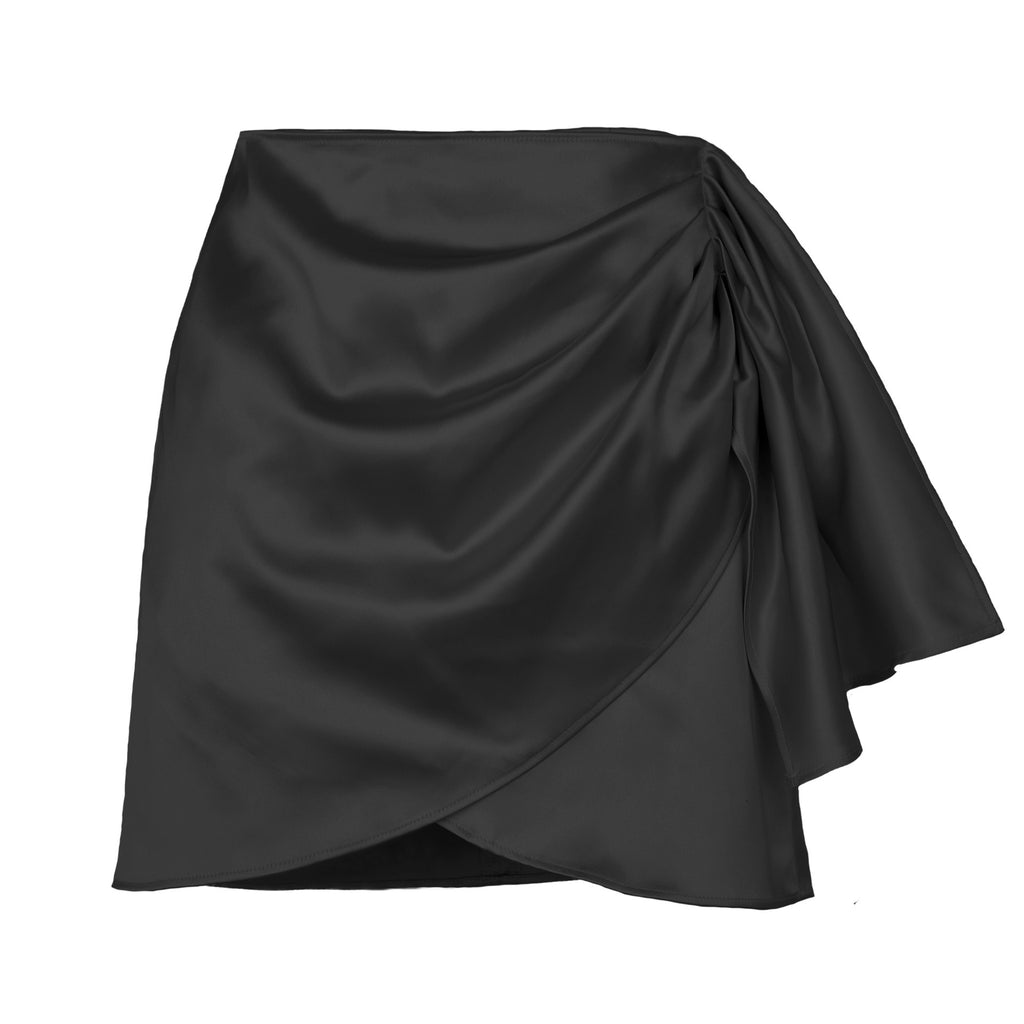 Damen Drapierter Minirock WOLFF