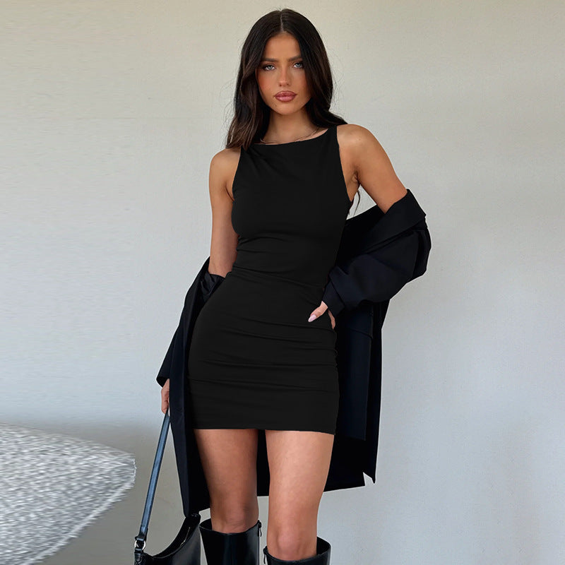 Damen Minikleid mit elegantem Wickelausschnitt und raffinierten Raffungselementen WOLFF
