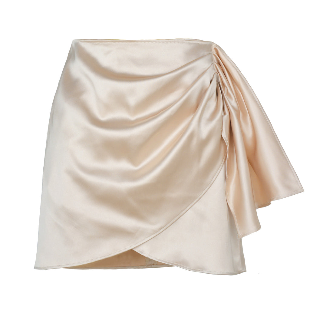 Damen Drapierter Minirock WOLFF