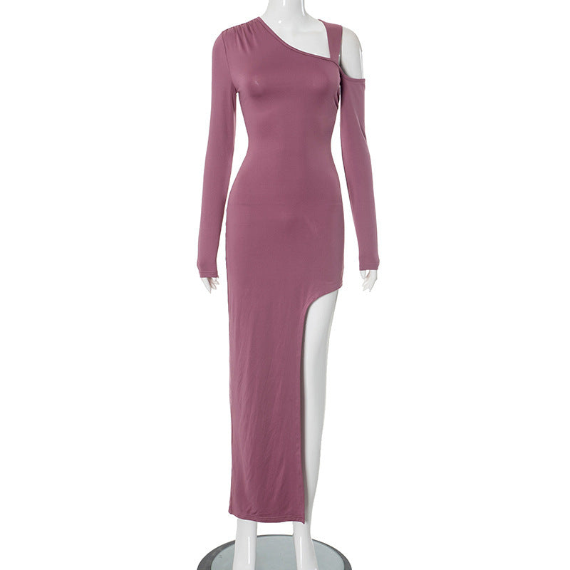 Damen Maxikleid mit asymmetrischem Design und elegantem Cut-Out WOLFF