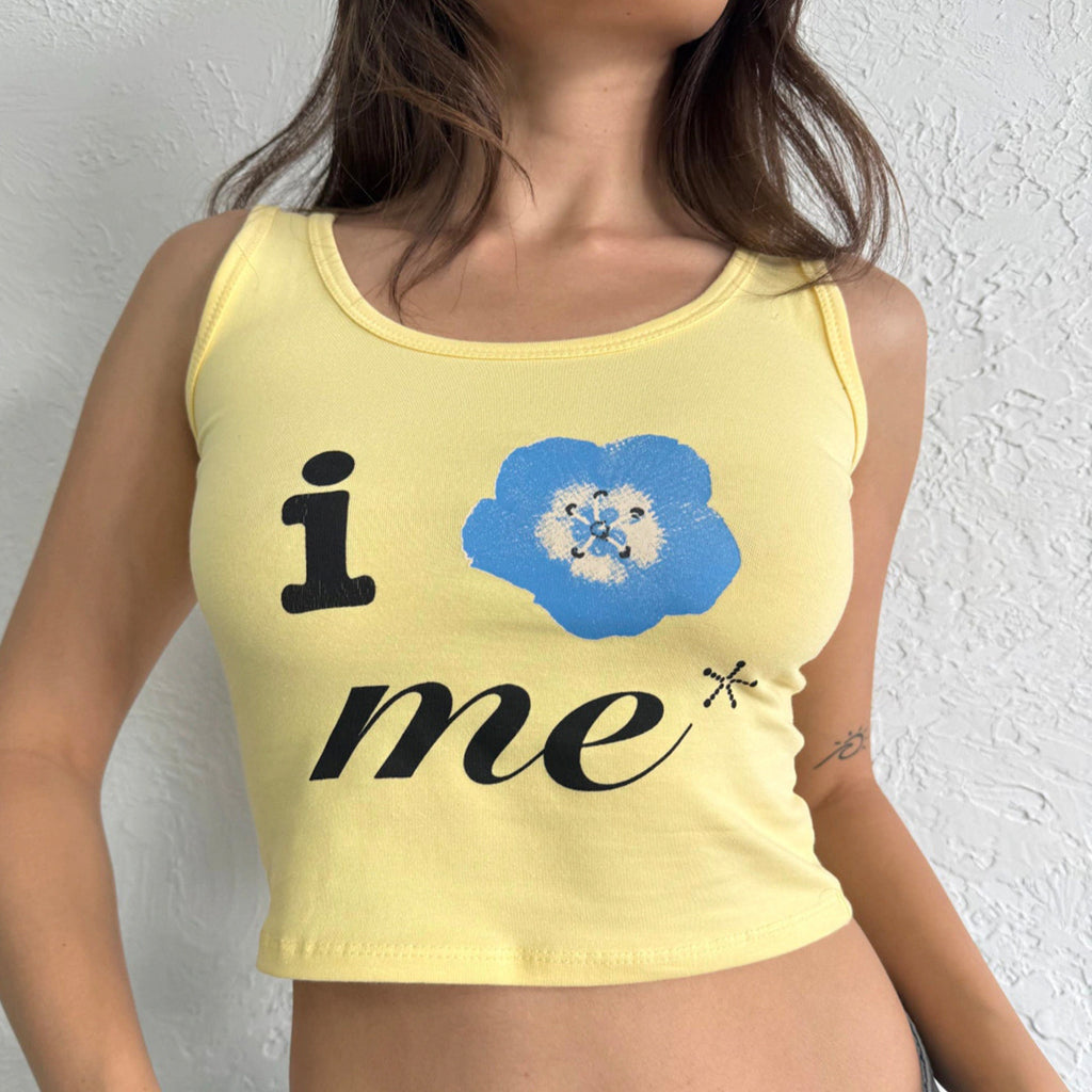 Damen Crop-Top mit kreativem Grafikdesign und figurbetontem Schnitt WOLFF