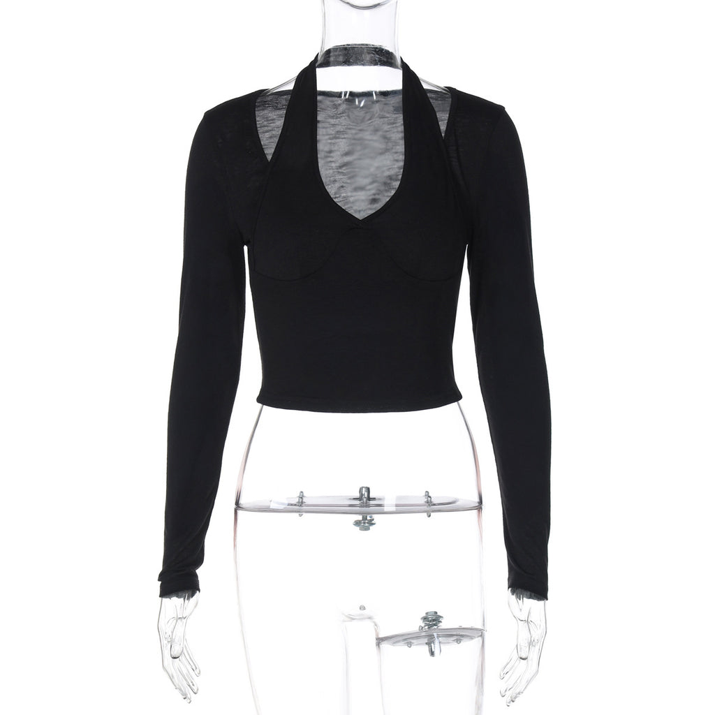 Damen elegantes Langarm-Shirt mit raffinierten Cut-Outs WOLFF