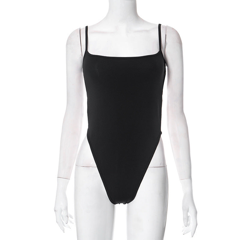 Damen Bodysuit mit verstellbaren Spaghetti-Trägern und quadratischem Ausschnitt WOLFF