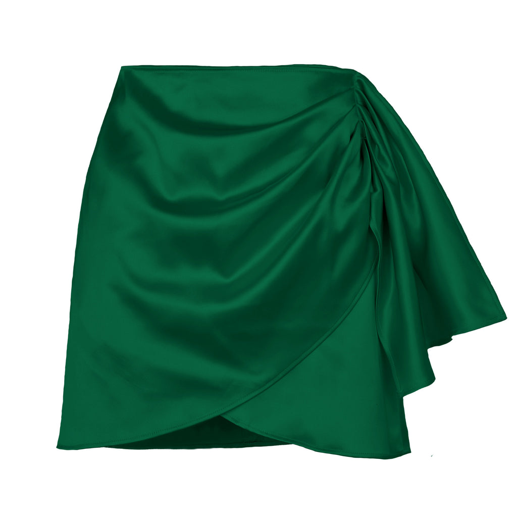 Damen Drapierter Minirock WOLFF