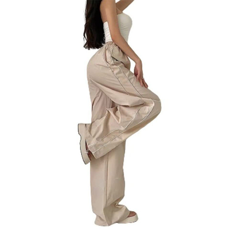 Damen Bundfalten-Hose mit seitlichen Streifen WOLFF