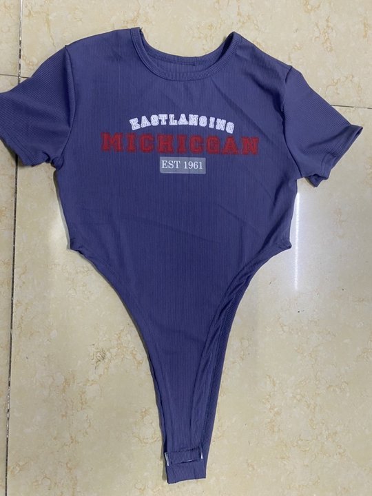 Damen Bodysuit mit stylischem Schriftzug und innovativem Schnitt WOLFF