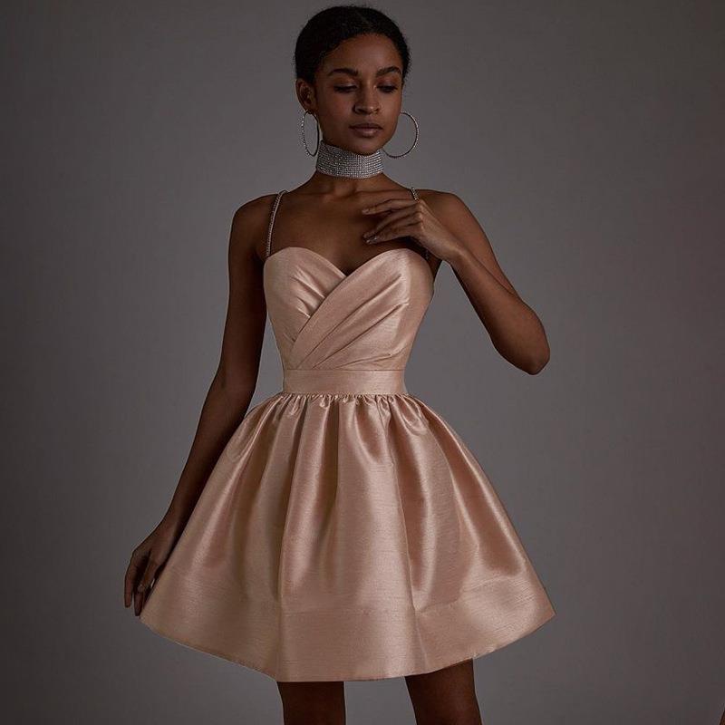 Damen Cocktailkleid mit romantischem Herz-Ausschnitt und voluminösem Rock WOLFF