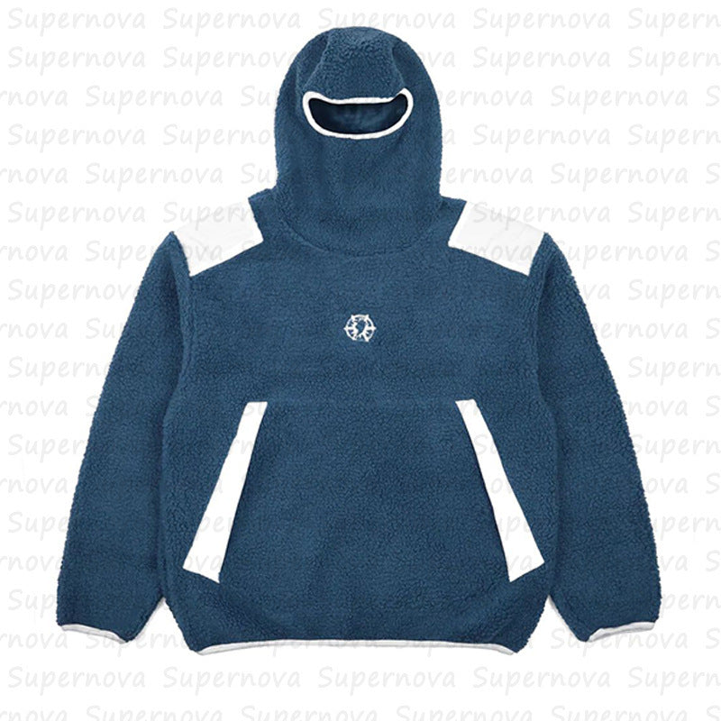 Damen Fleece-Pullover mit hohem Kragen und praktischem Eingrifftaschen-Design WOLFF