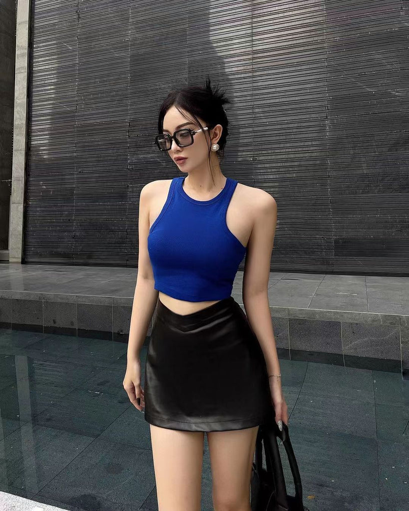 Damen Sportliches Rippen-Top WOLFF