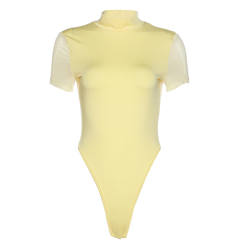 Damen Body mit Stehkragen aus elastischem Material WOLFF