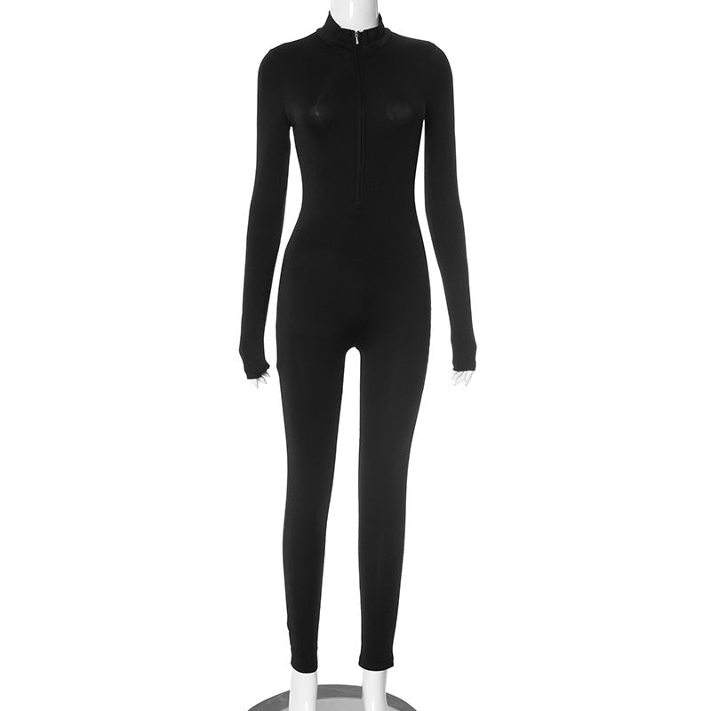 Damen Sportlicher Einteiler mit tiefem V-Ausschnitt und figurformendem Schnitt WOLFF