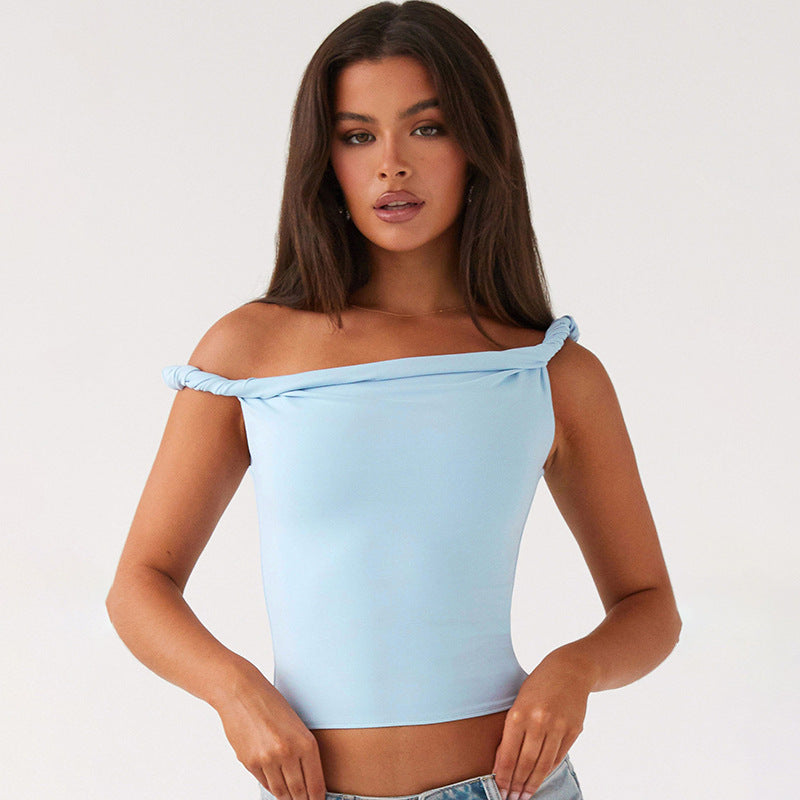 Damen Top mit asymmetrischem Trägerdesign und figurbetontem Schnitt WOLFF