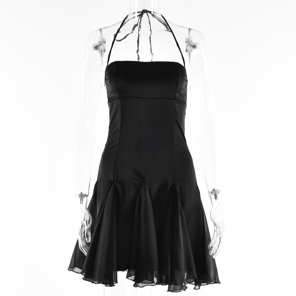 Damen Sommerliches Minikleid mit fließendem Stoff und schulterfreiem Design WOLFF
