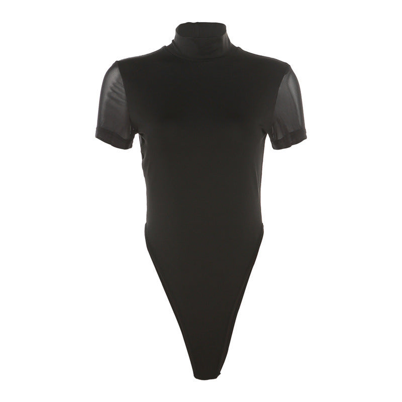 Damen Body mit Stehkragen aus elastischem Material WOLFF