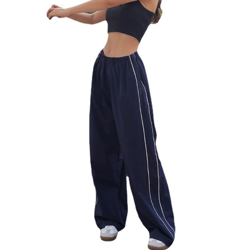 Damen Bundfalten-Hose mit seitlichen Streifen WOLFF