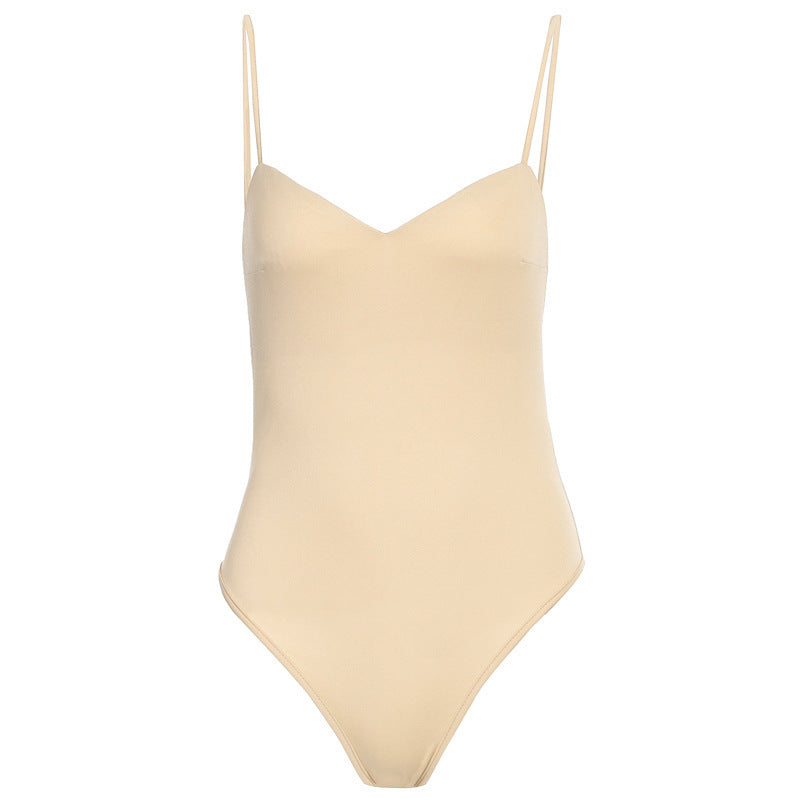 Damen Bodysuit mit raffinierten Spaghetti-Trägern und herzförmigem Ausschnitt WOLFF