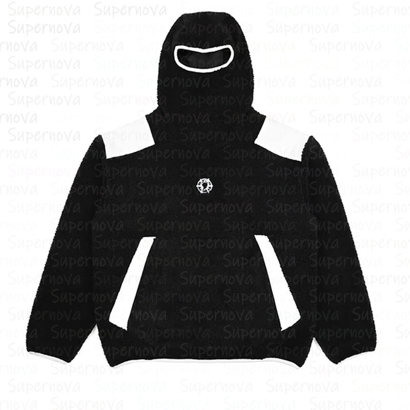 Damen Fleece-Pullover mit hohem Kragen und praktischem Eingrifftaschen-Design WOLFF