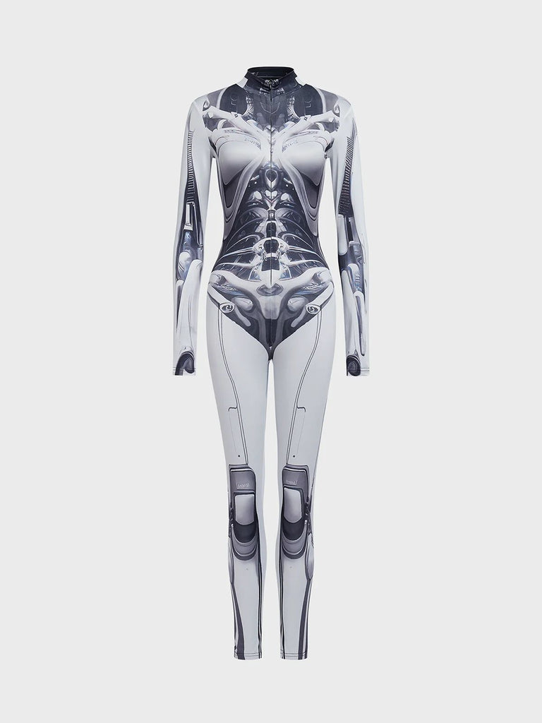 Damen High-Tech Bodysuit mit futuristischem Design WOLFF