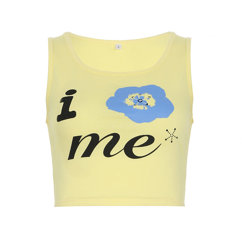 Damen Crop-Top mit kreativem Grafikdesign und figurbetontem Schnitt WOLFF