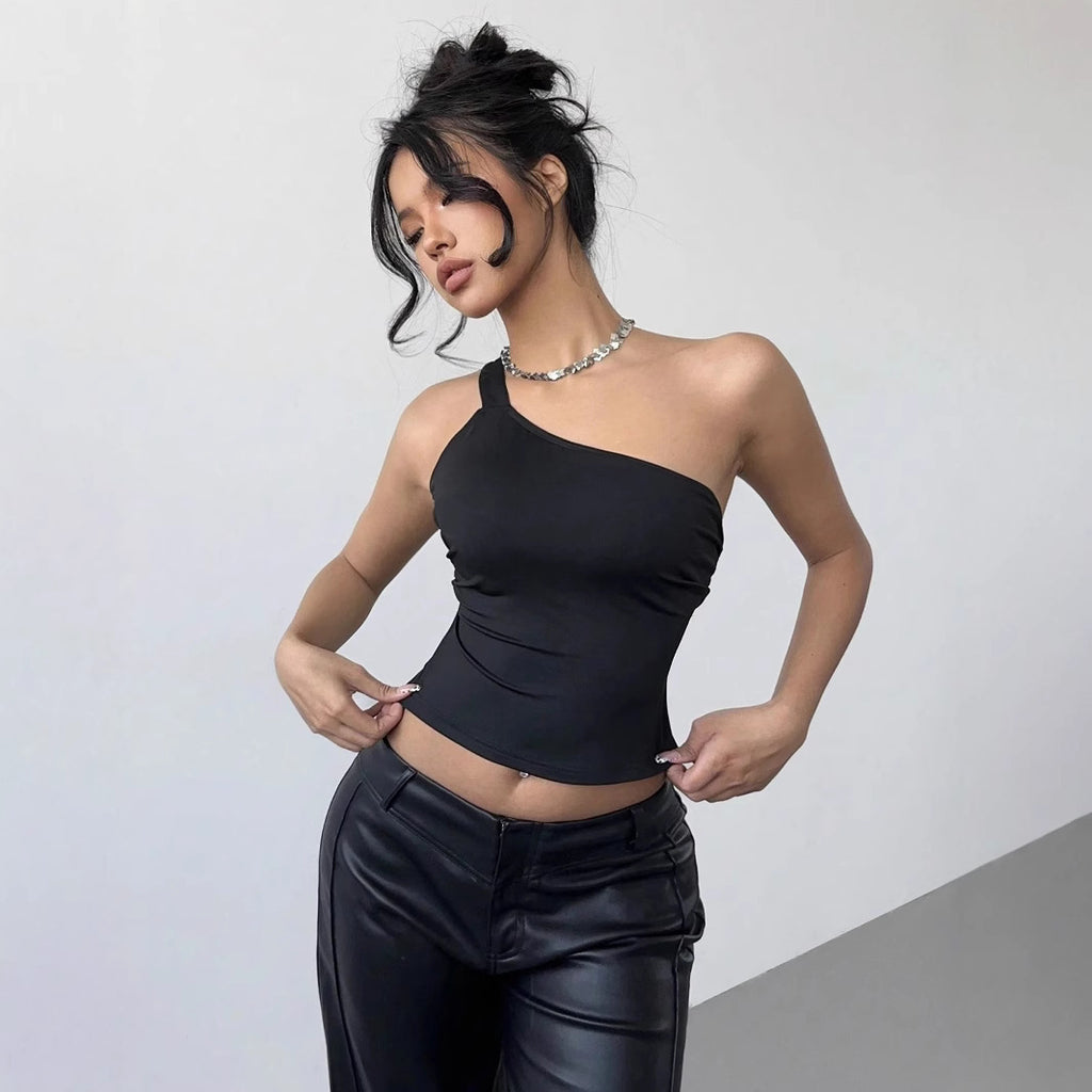 Damen Trägershirt mit asymmetrischem Ausschnitt und figurformendem Schnitt WOLFF