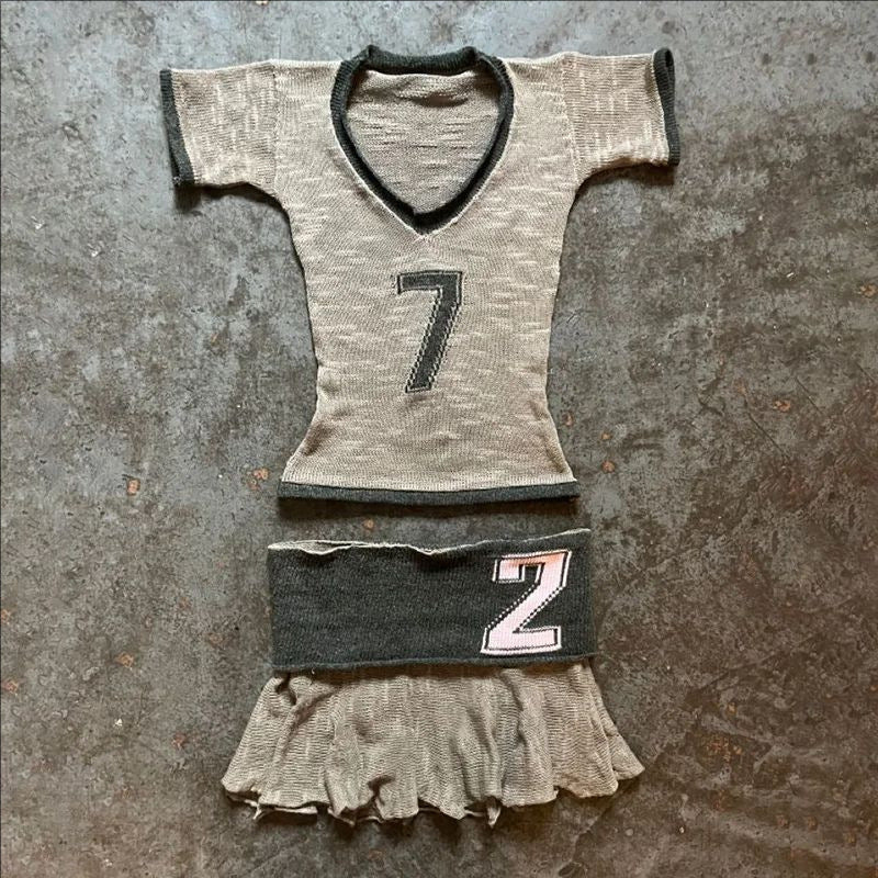 Damen Sportliches Oberteil und Rock Set WOLFF