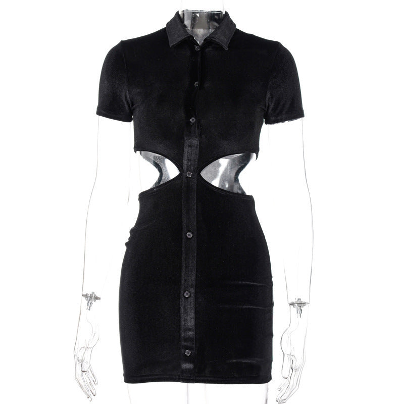Damen Minikleid mit tailliertem Schnitt und elastischem Material WOLFF
