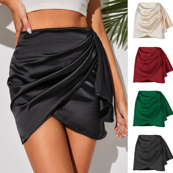 Damen Drapierter Minirock WOLFF