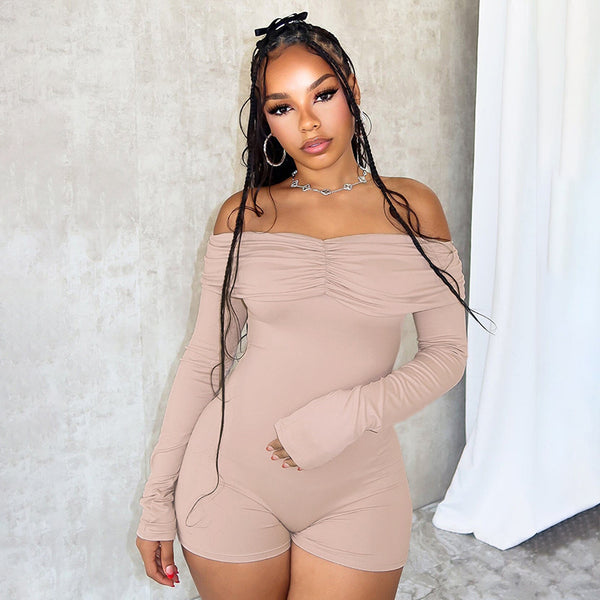 Damen Off-Shoulder Bodysuit mit Raffung WOLFF