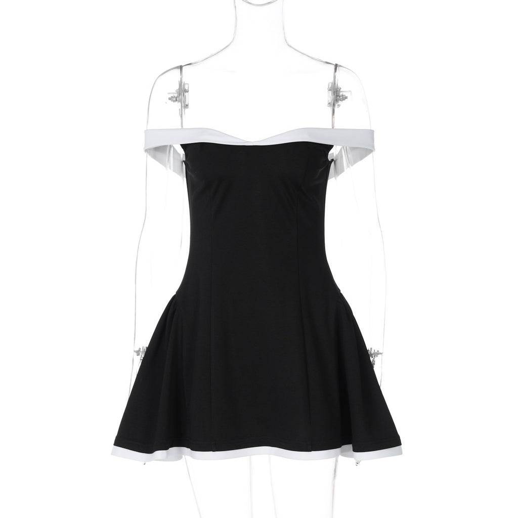 Damen Off-Shoulder Kleid mit voluminösem Rock WOLFF