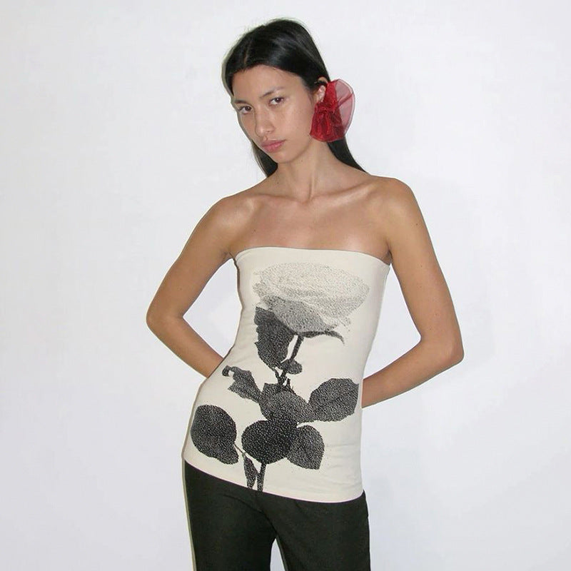 Damen Strapless Top WOLFF
