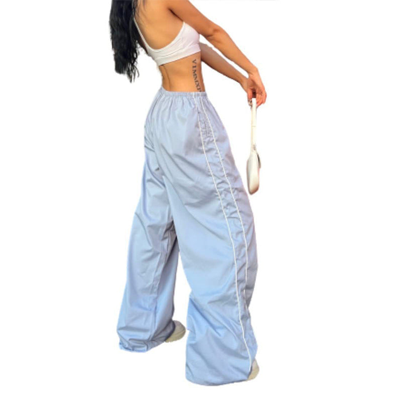 Damen Bundfalten-Hose mit seitlichen Streifen WOLFF