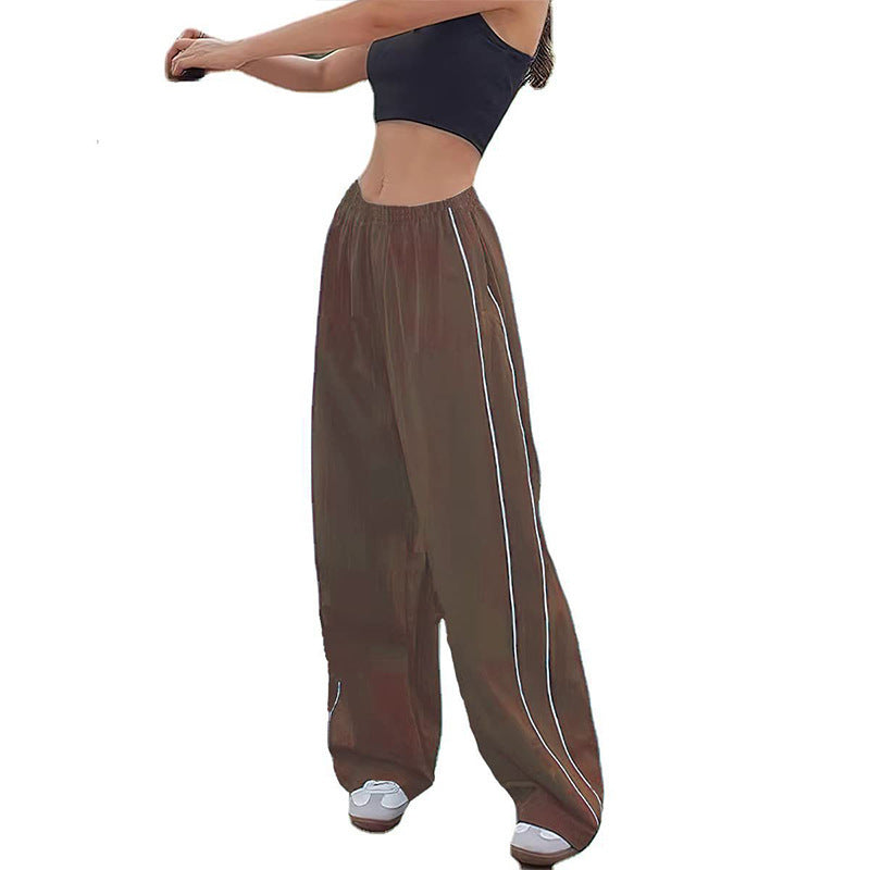 Damen Bundfalten-Hose mit seitlichen Streifen WOLFF