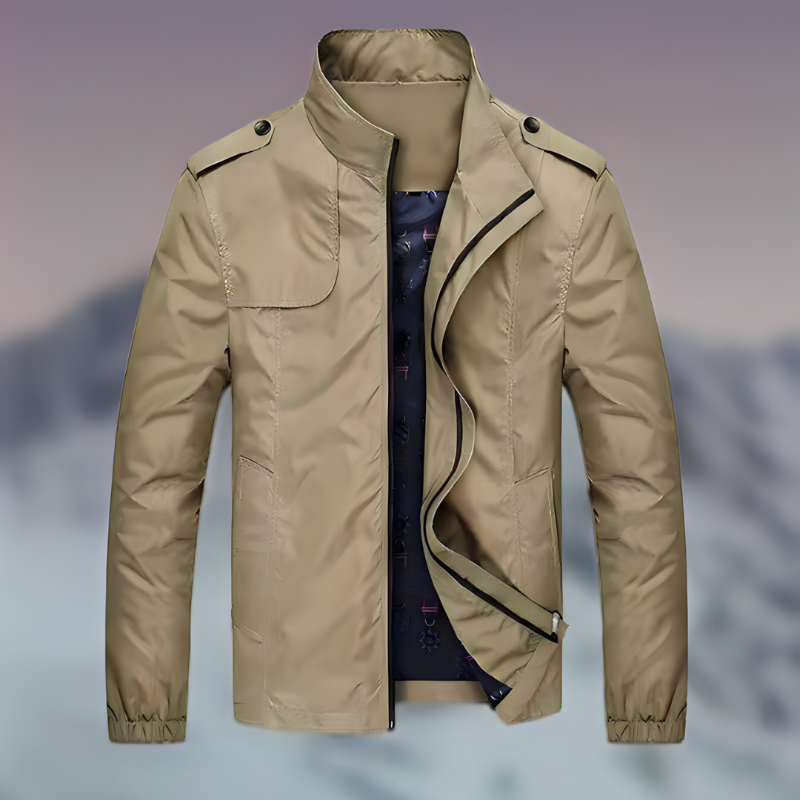 Moderne Jacke mit Stehkragen