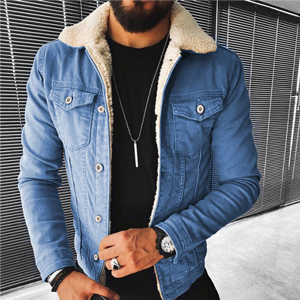 Wolff - Stilvolle Denim Jacke im Relaxed Fit