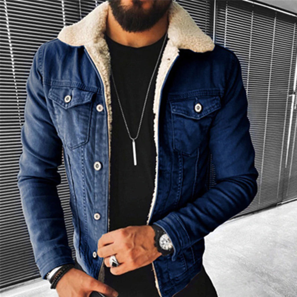 Wolff - Stilvolle Denim Jacke im Relaxed Fit