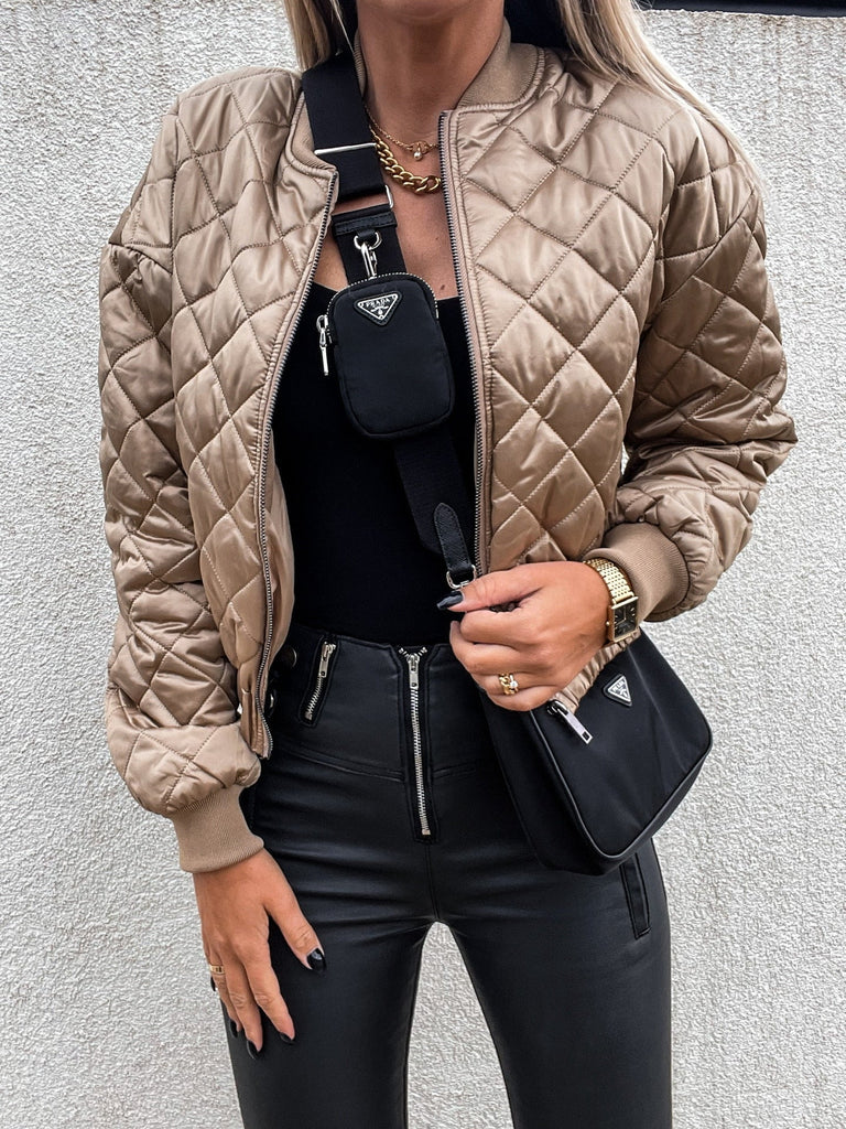 Kuschelige Steppjacke