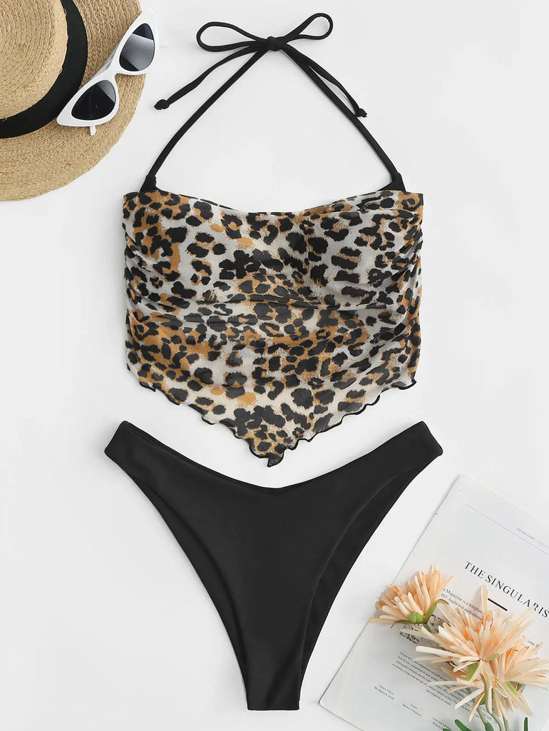 Wolff - Leopard Mesh Overlay - Sommer