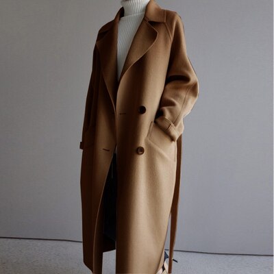 Luxurious wool coat - Spring jacket