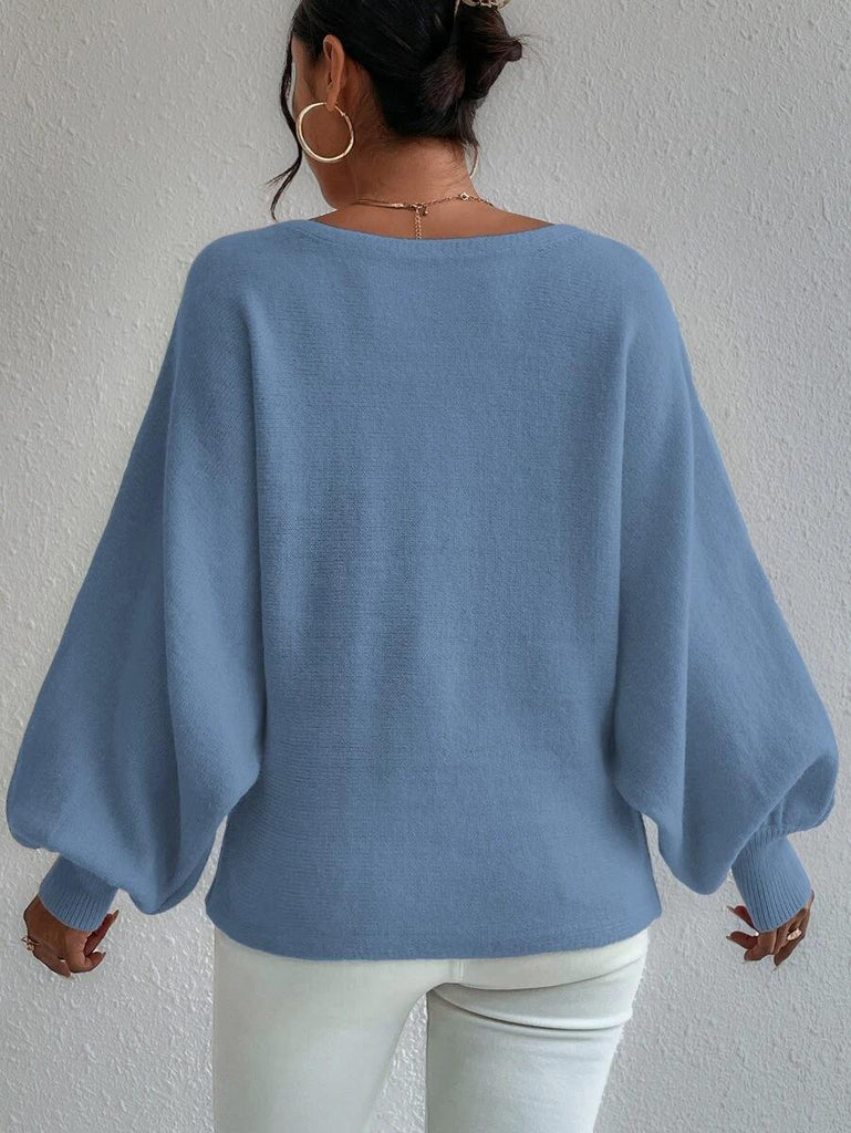 Wolff - Übergroßer Pullover mit Puffärmeln