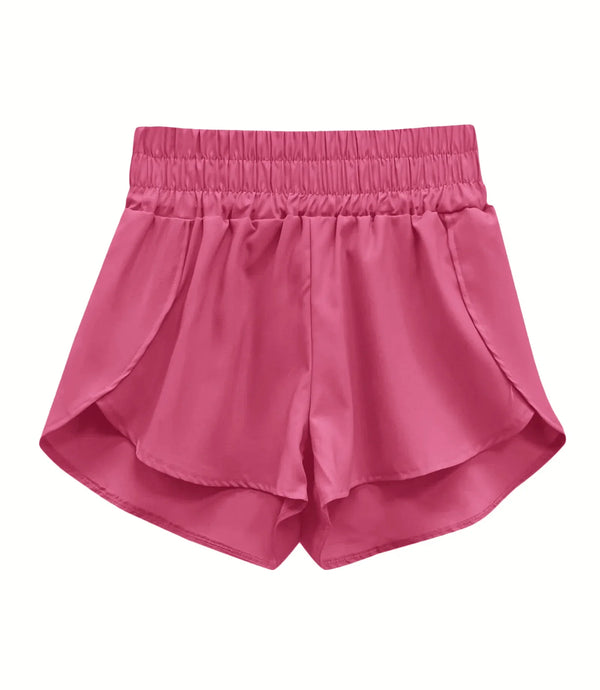 Wolff | sportliche Shorts mit hoher Taille