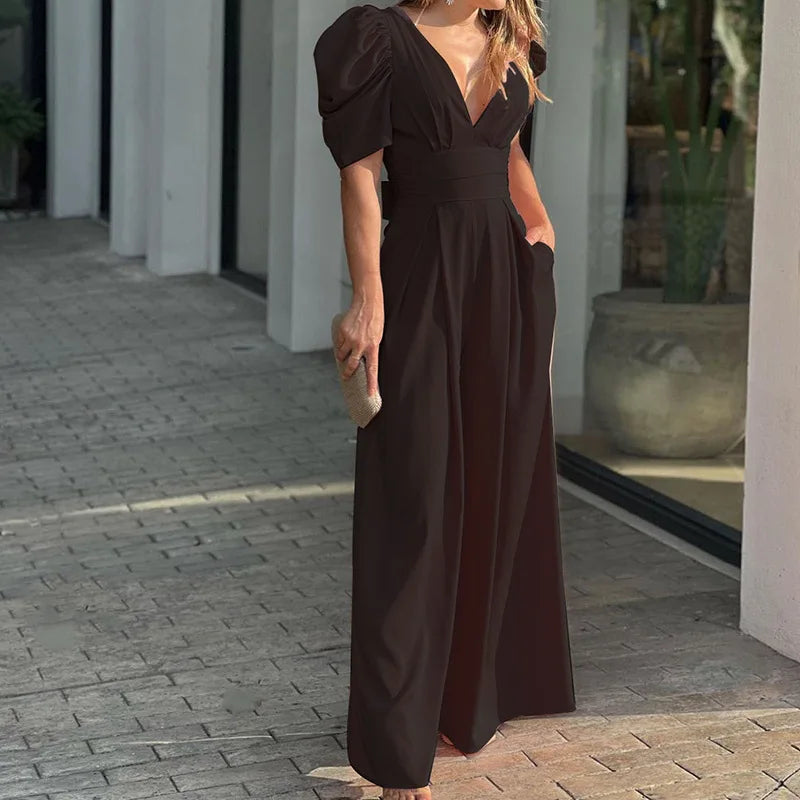 WOLFF - Frauen Elegant Jumpsuit