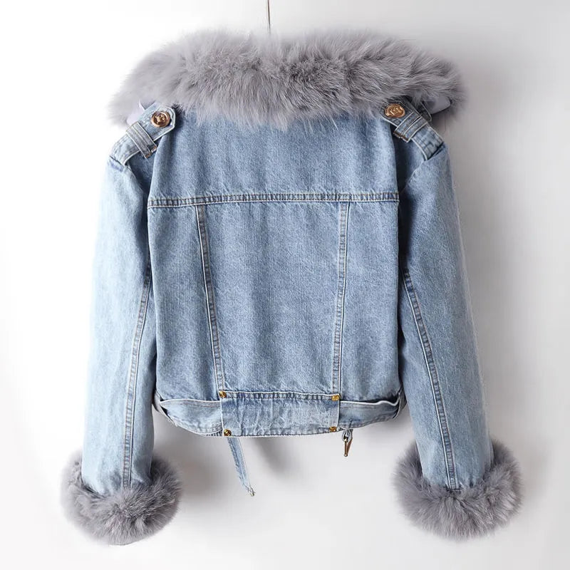 Denim & Pelz Jacke